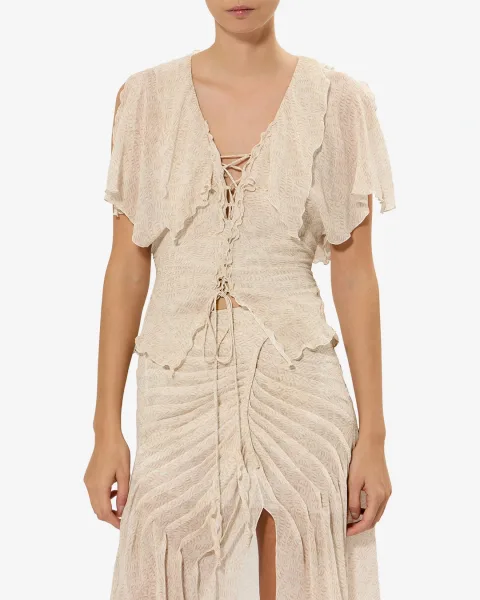 Blouse Thanais - Femme - Écru - Taille 38