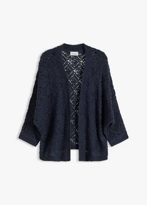 Gilet en maille ajourée