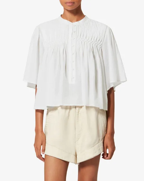 Blouse Destiny - Femme - Blanc - Taille 42 - Marant Étoile