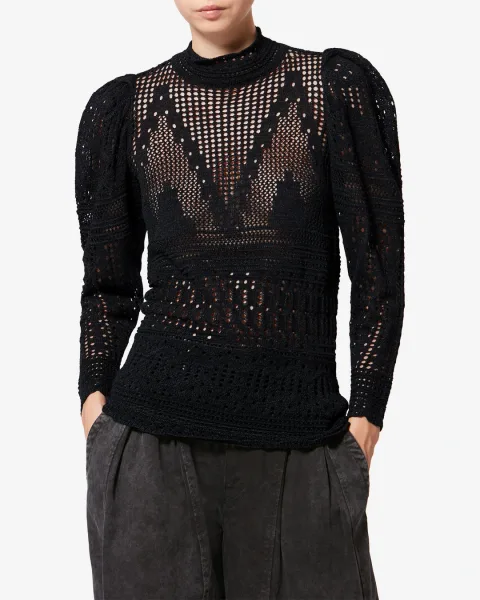 Pull Dahara - Femme - Noir - Taille 40
