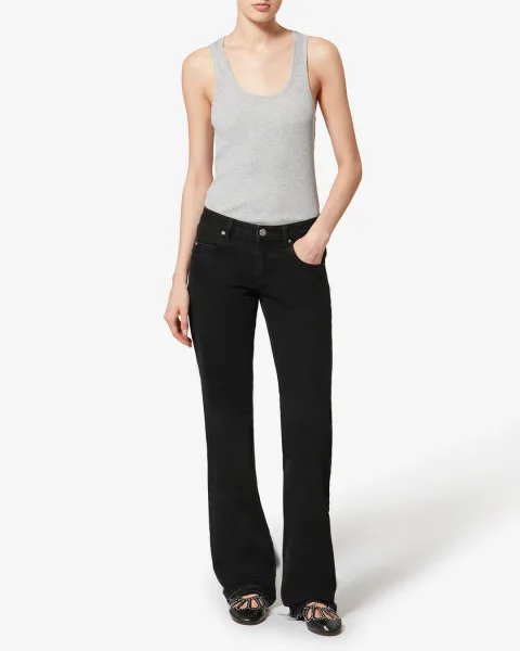 Pantalon Denala - Femme - Noir Délavé - Taille 42