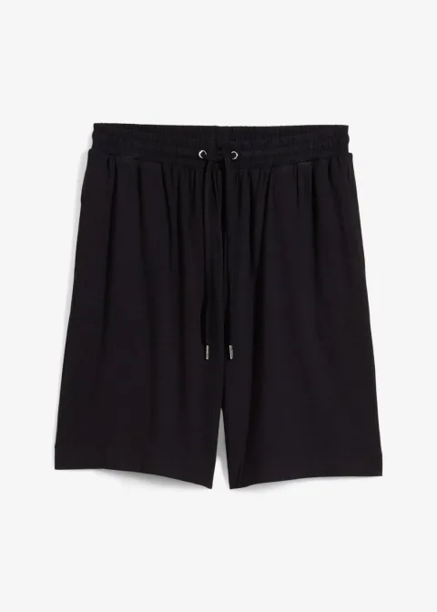 Bermuda en jersey de viscose fluide