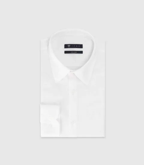 IZAC - Chemise coupe slim blanche