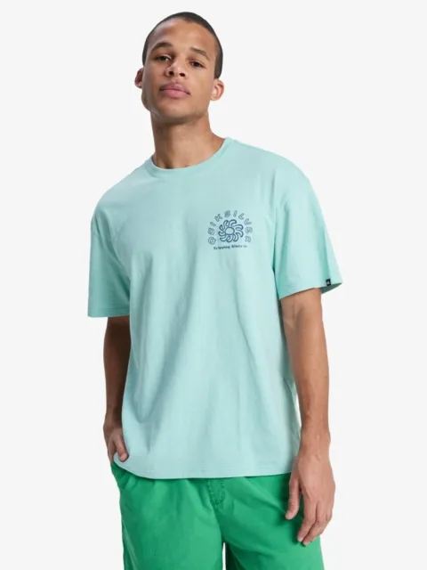 Curve Palm - T-Shirt à manches courtes pour Homme Bleu