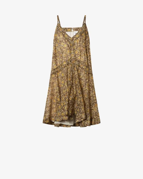 Robe Danielle - Femme - Kaki - Taille 44 - Marant Étoile