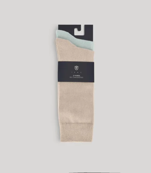 IZAC - Pack de chaussettes vert clair