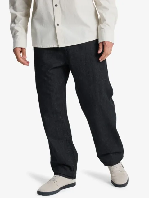 Taxer Regular Denim - Jean pour Homme Noir