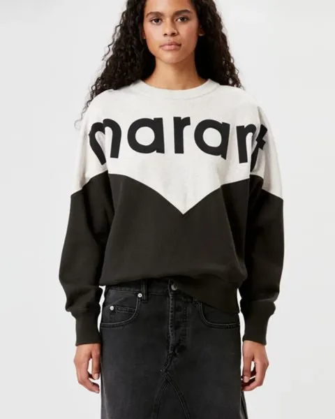 Sweatshirt Houston - Femme - Noir - Taille 36 - Marant Étoile