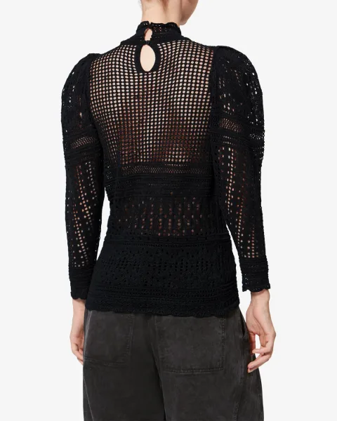 Pull Dahara - Femme - Noir - Taille 40