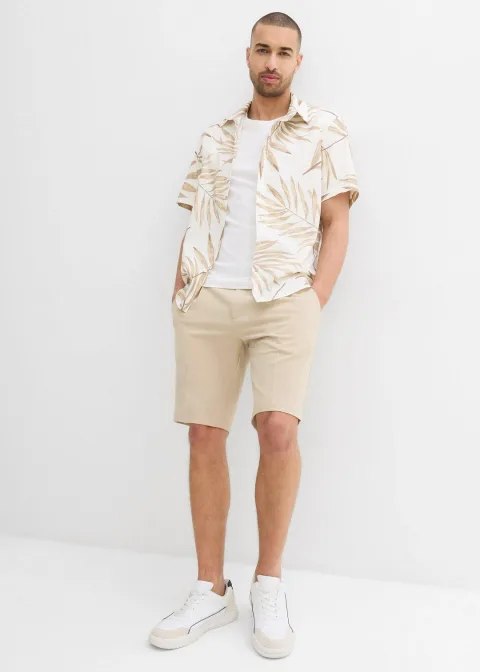 Chemise manches courtes 100% coton