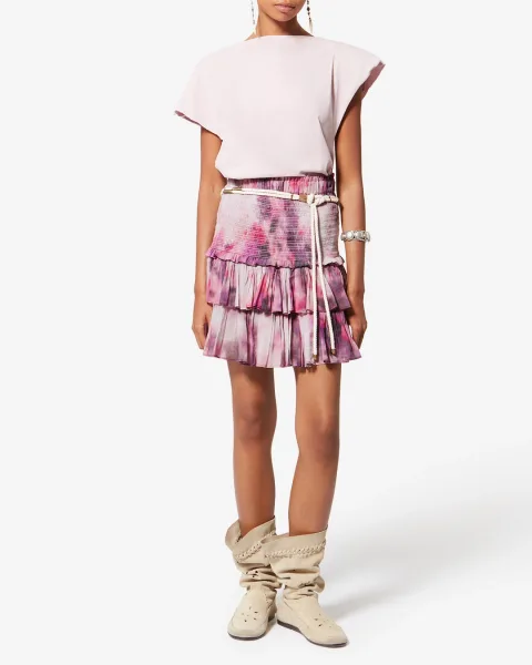 Jupe Naomi - Femme - Rose - Taille 42 - Marant Étoile