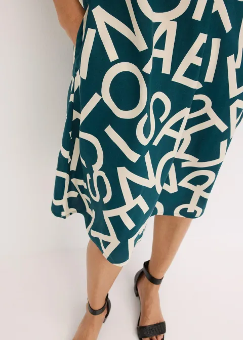 Robe en viscose fluide