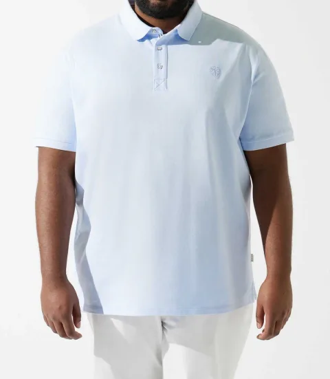 IZAC - Polo uni bleu ciel GREGORBT