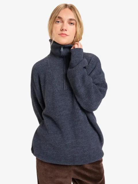 Mesa Arch - Pull à col montant pour Femme Bleu