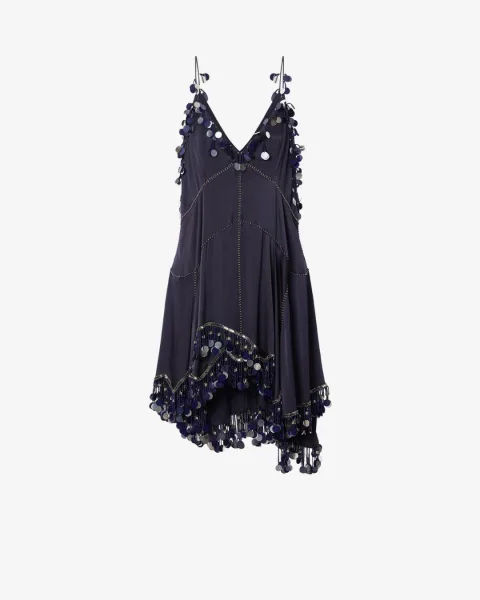 Robe Ludna - Femme - Bleu Nuit - Taille38