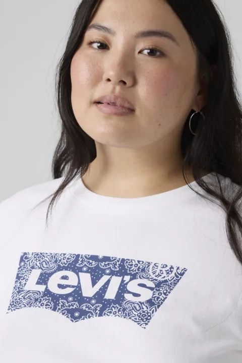 Levi's T Shirt (Plus) - Femme - Noir / Stonewashed Black - 4X