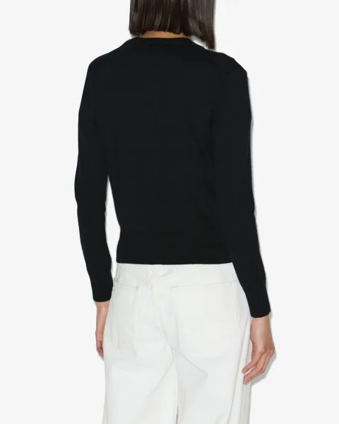 Cardigan Mona - Femme - Noir - Taille 40 - Marant Étoile