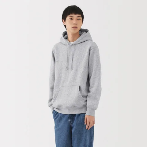 Sweatshirt à capuche en coton mélangé pour homme