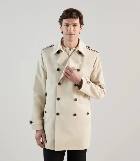 IZAC - Trench croisé beige