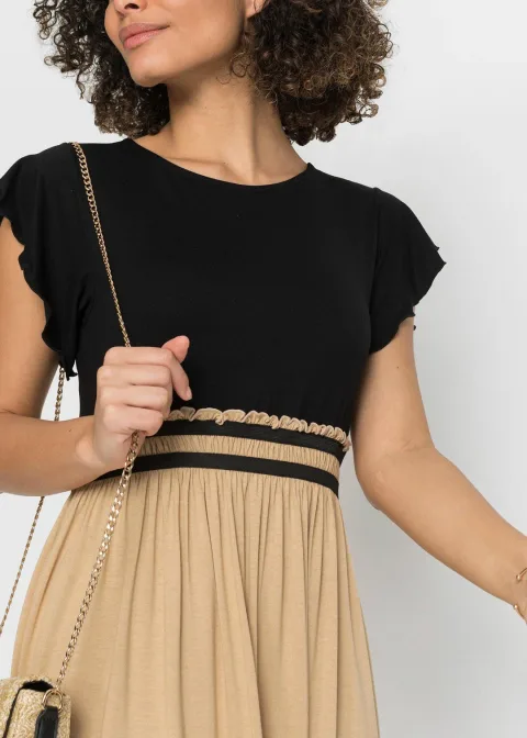 Robe en jersey viscose