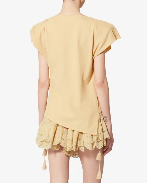 Tee Shirt Sebani - Femme - Jaune Pâle - Taille L