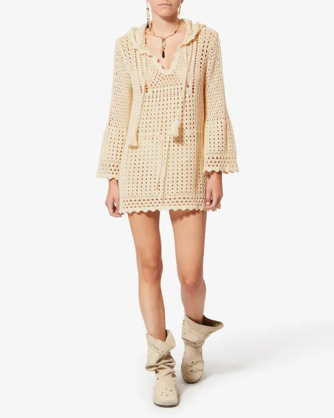 Robe Zelnie - Femme - Écru - Taille 42 - Marant Étoile