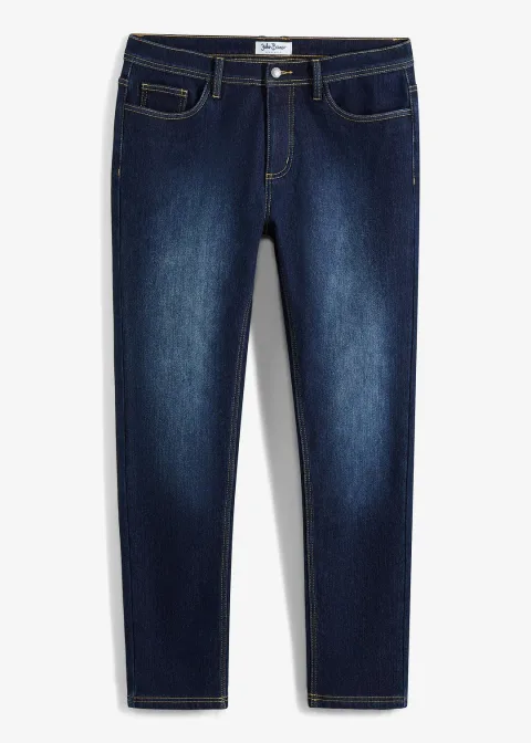 Jean extensible Regular avec doublure thermique, droit