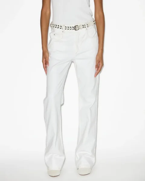 Pantalon Belvira - Femme - Écru - Taille 42