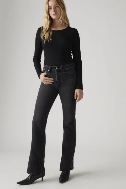 Levi's Jean Wedgie Bootcut - Femme - Bleu / Bold And Beautiful - 33X32