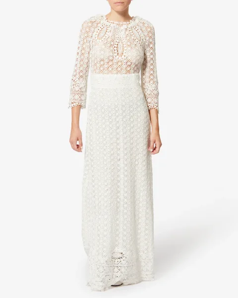 Robe Hayra - Femme - Blanc - Taille 40
