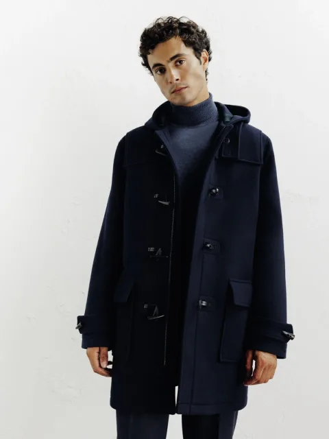 IZAC - Manteau duffle-coat marine