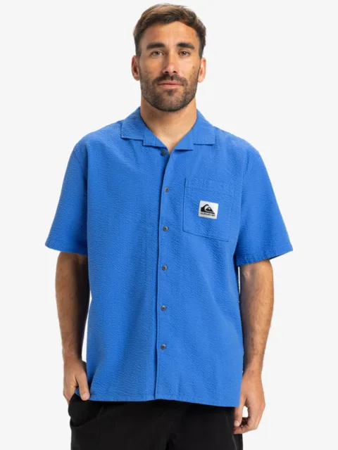 Heartbeat - Chemise à manches courtes pour Homme Bleu