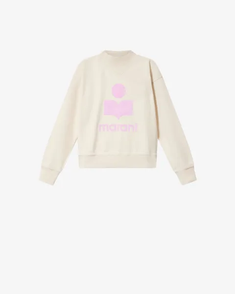 Sweat Shirt Moby - Femme - Bubblegum-bordeaux - Taille 42 - Marant Étoile