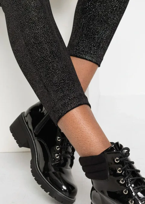 Legging scintillant en velours
