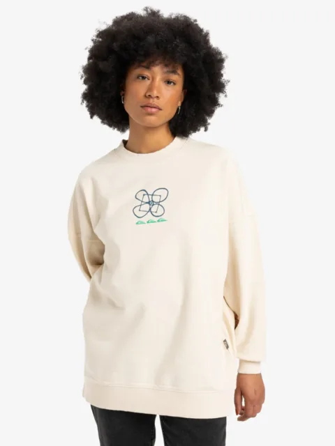 Workwear - Sweat à col rond Blanc Femme