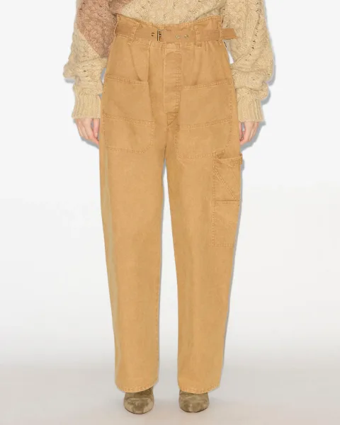 Pantalon Mathilda - Femme - Bronze - Taille 40 - Marant Étoile