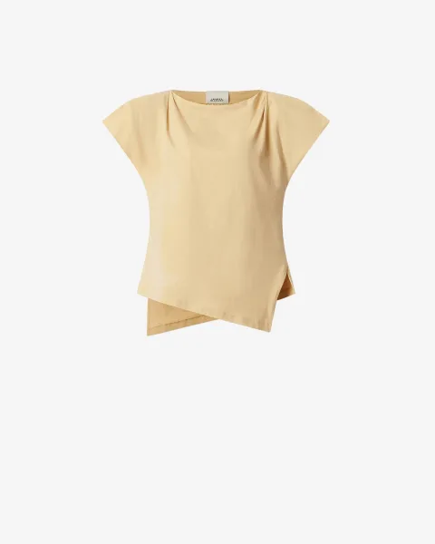 Tee Shirt Sebani - Femme - Jaune Pâle - Taille L