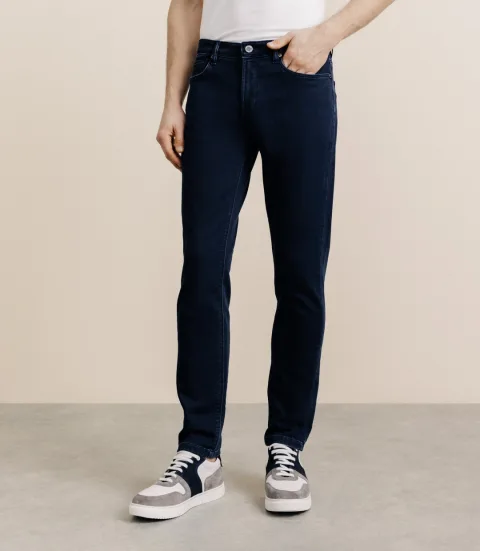 IZAC - Jean slim bleu marine