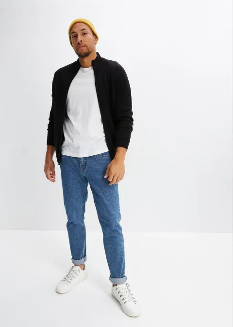 Gilet zippé en fine maille
