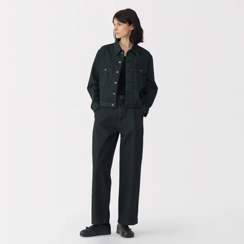 Jeans en washi et denim pour femme