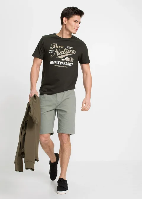 Lot de 2 bermudas extensibles, regular