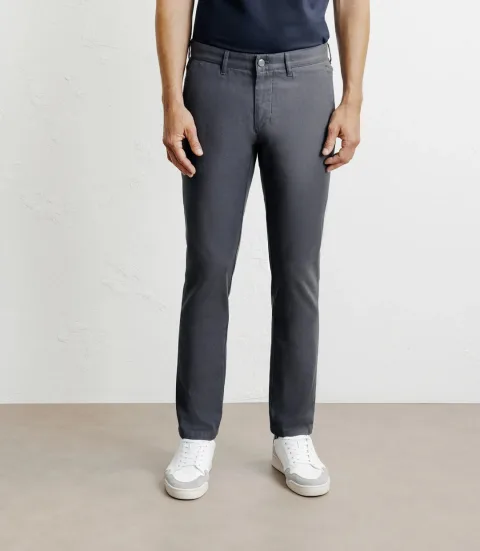 IZAC - Pantalon armuré slim gris