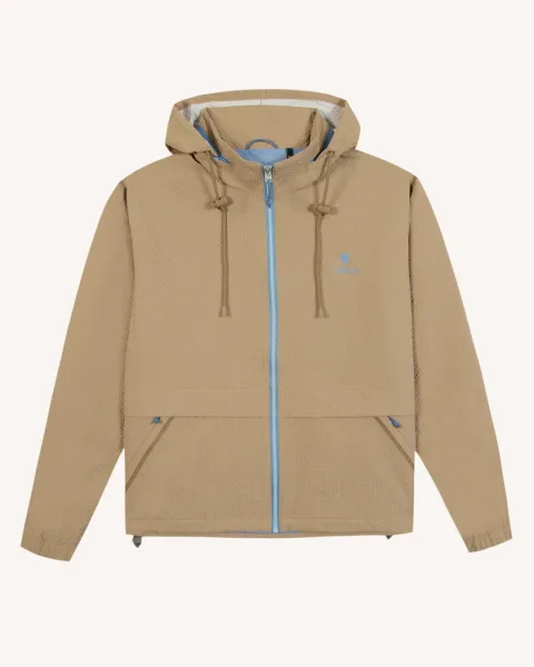 Blouson imperméable taupe - HUELGOAT