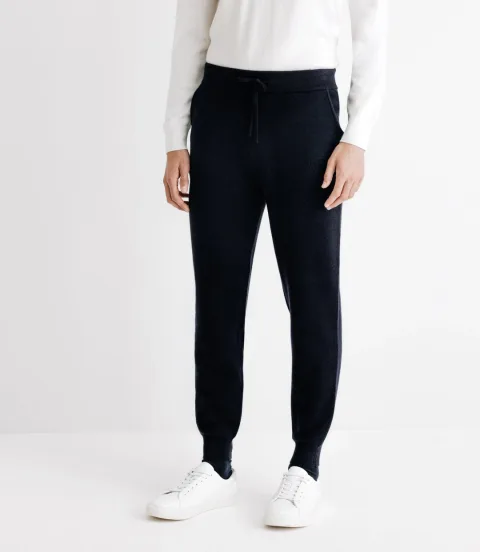 IZAC - Jogging en maille marine