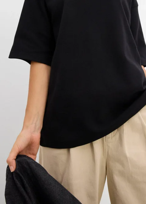 T-shirt épais oversize 100% coton