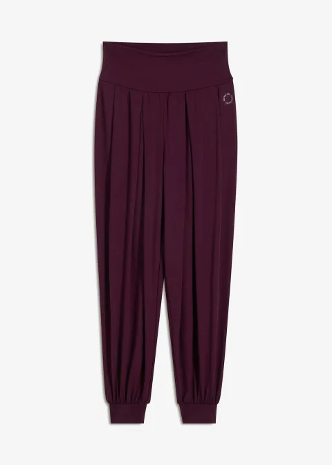 Pantalon de sport ample avec taille retroussable