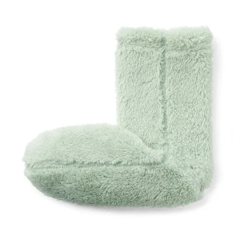 Chaussettes d'intérieur en polyester recyclé et molleton Boa pour femme