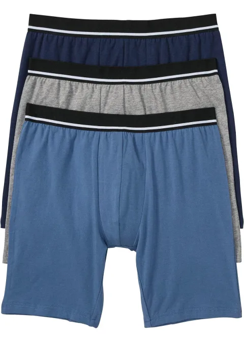 Lot de 3 boxers longs