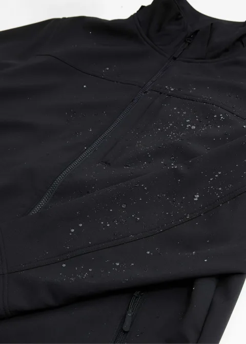 Parka softshell à capuche amovible