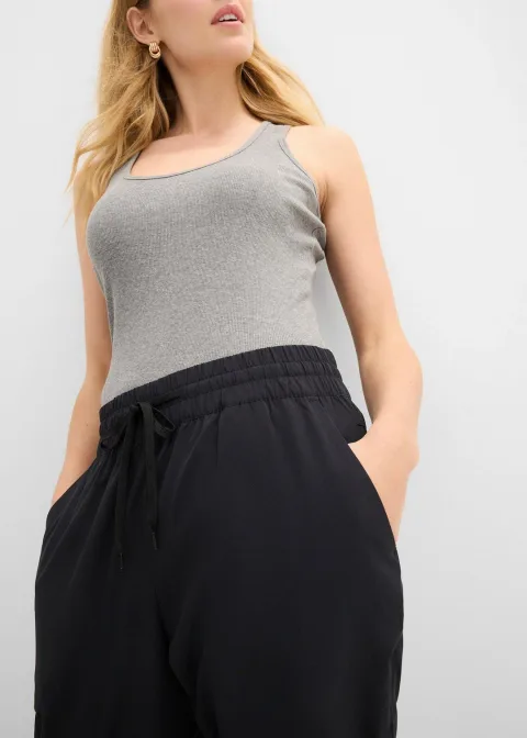 Pantalon fonctionnelle, longueur corsaire, séchage rapide